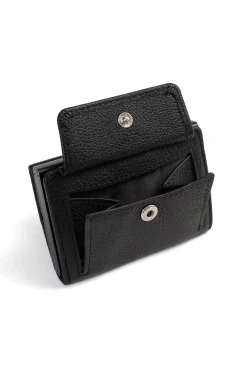 Boîtier porte-cartes - 2 volets - Stop RFID - Cuir