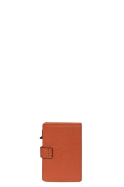 Boîtier porte-cartes - 2 volets - Stop RFID - Cuir