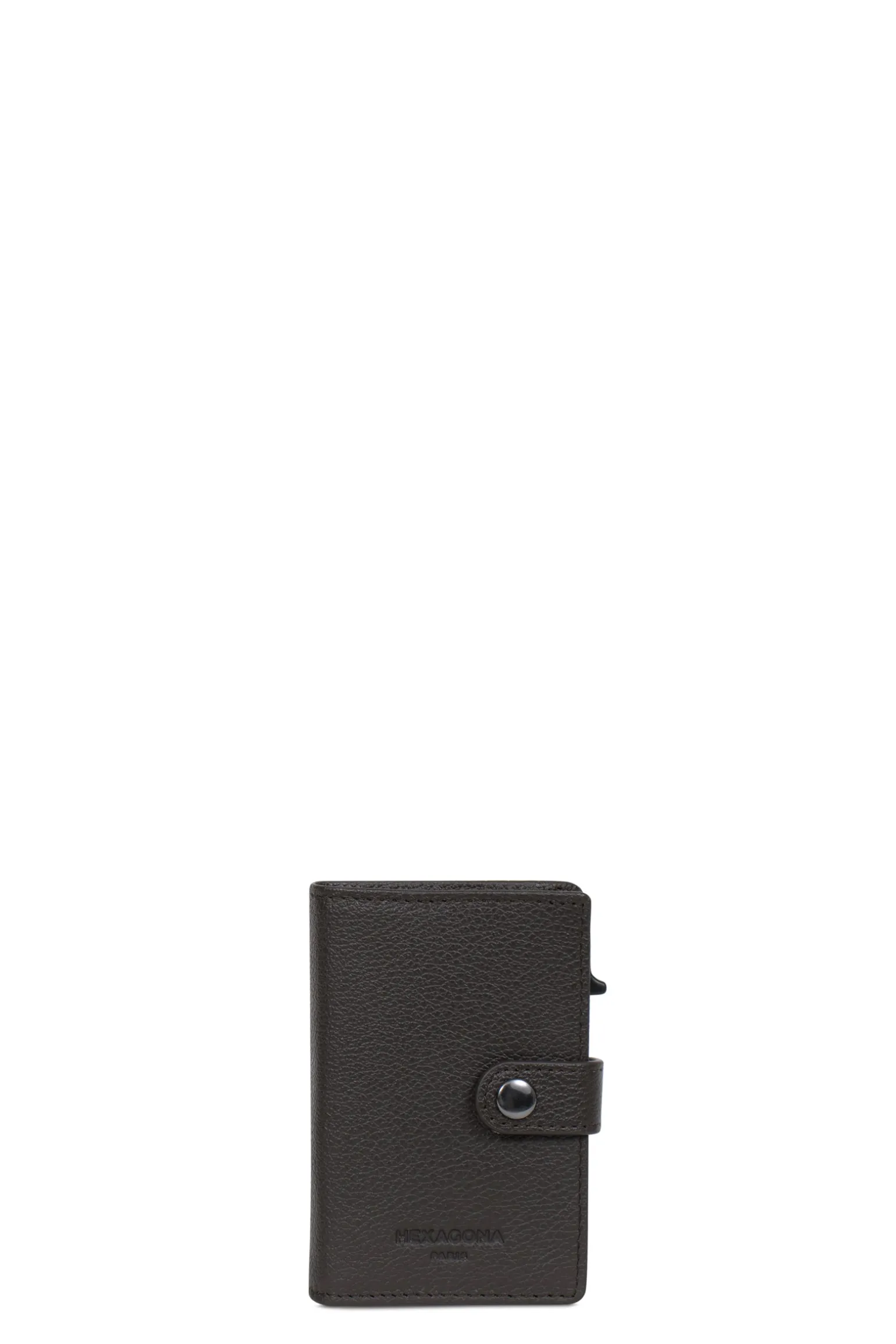 Boîtier porte-cartes - 2 volets - Stop RFID - Cuir