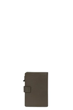 Boîtier porte-cartes - 2 volets - Stop RFID - Cuir