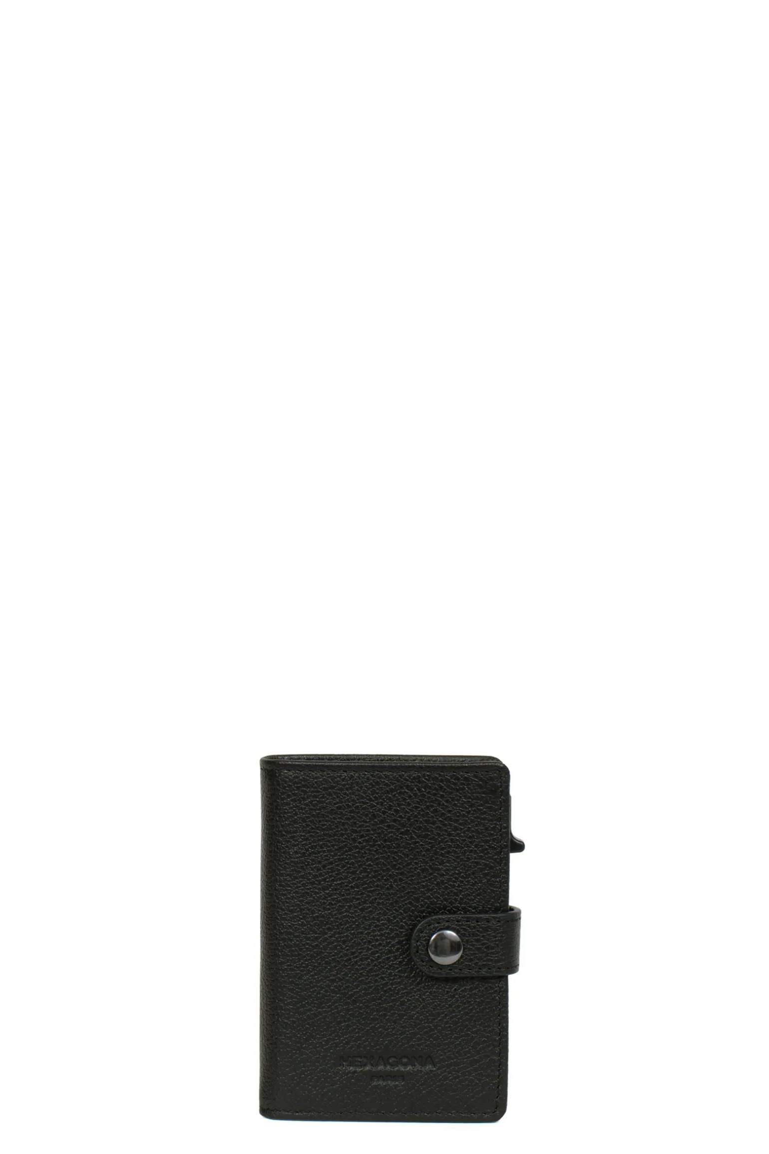 Boîtier porte-cartes - 2 volets - Stop RFID - Cuir