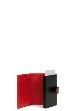 Boîtier porte-cartes - 2 volets - Stop RFID - Cuir