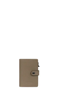 Boîtier porte-cartes - 2 volets - Stop RFID - Cuir