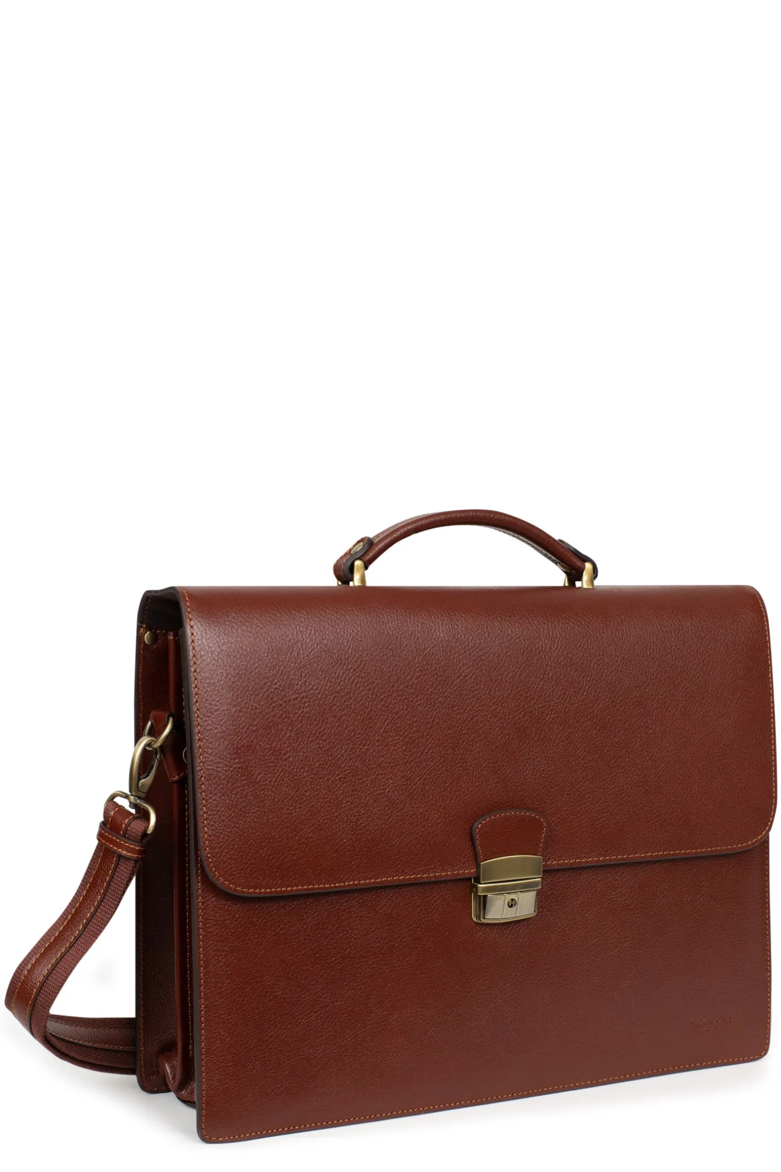 Cartable - A4 - Cuir