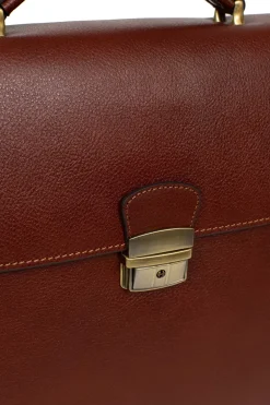 Cartable - A4 - Cuir