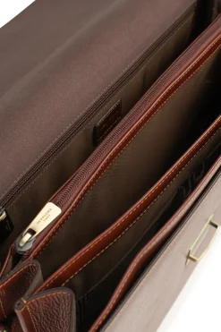 Cartable - A4 - Cuir