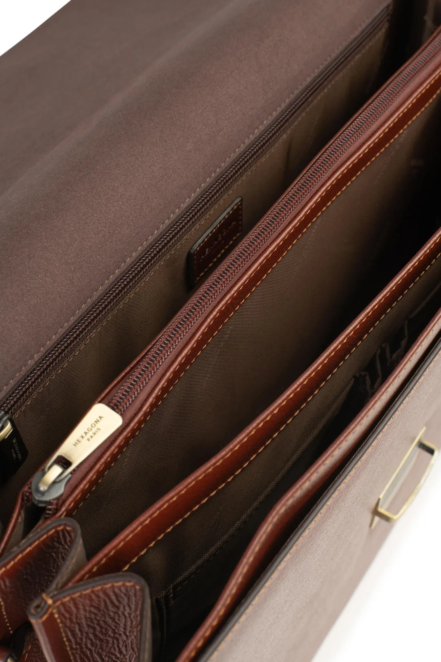 Cartable - A4 - Cuir