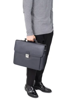 Cartable - A4 - Cuir