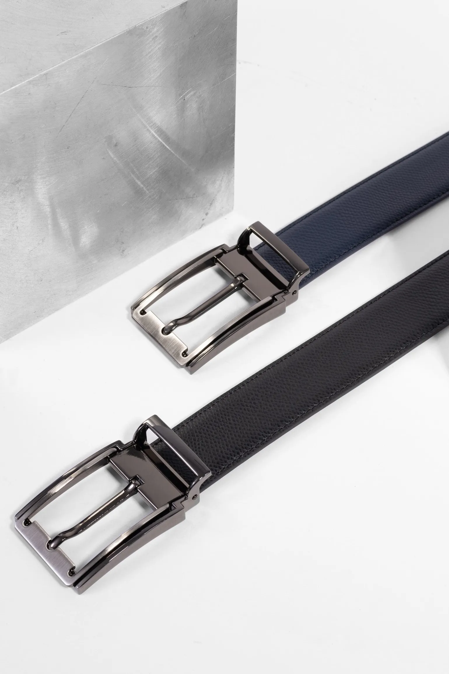 Ceinture ajustable - Croûte de cuir