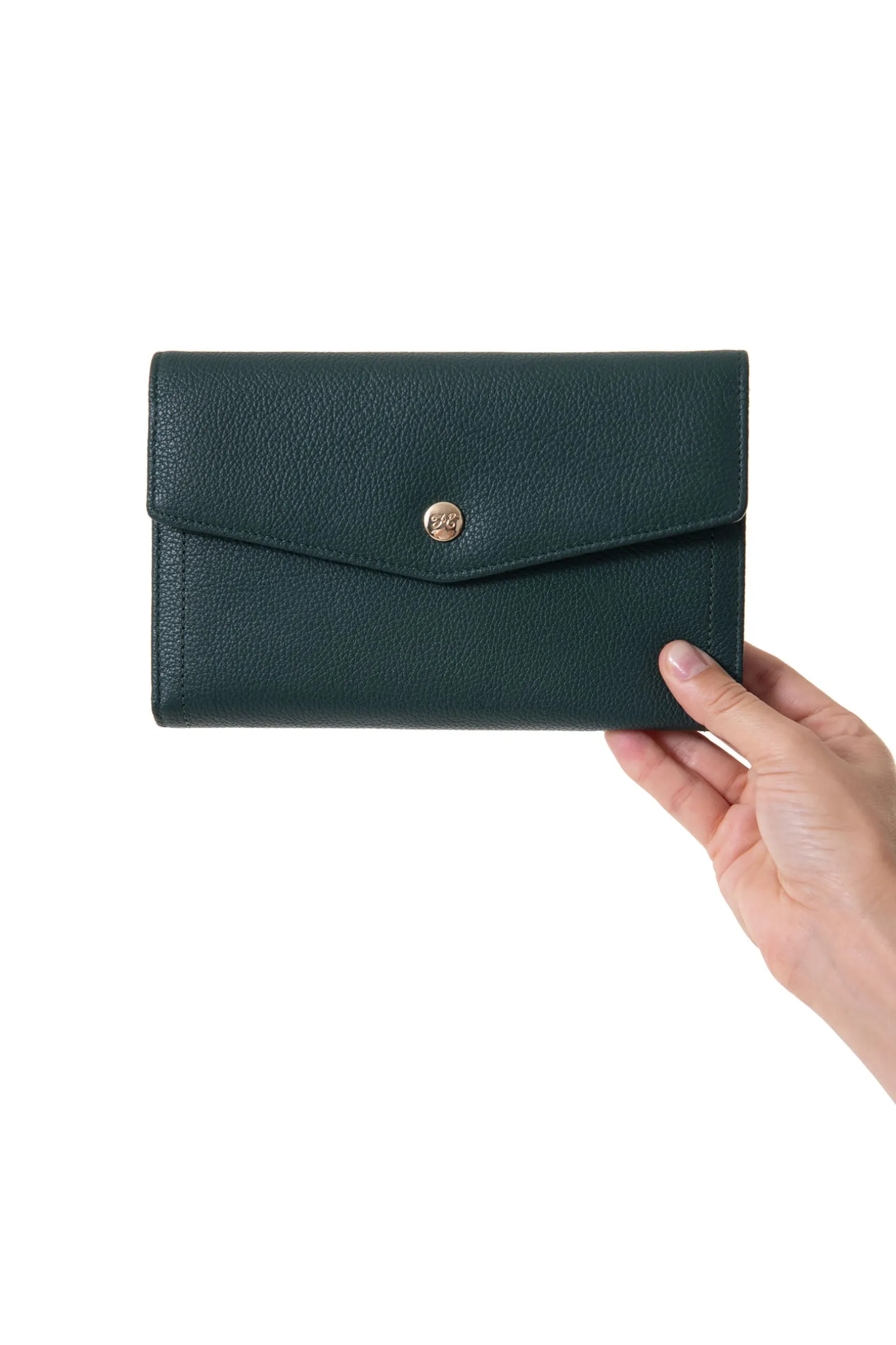 Compagnon de voyage - 2 volets - Stop RFID - Cuir de vachette