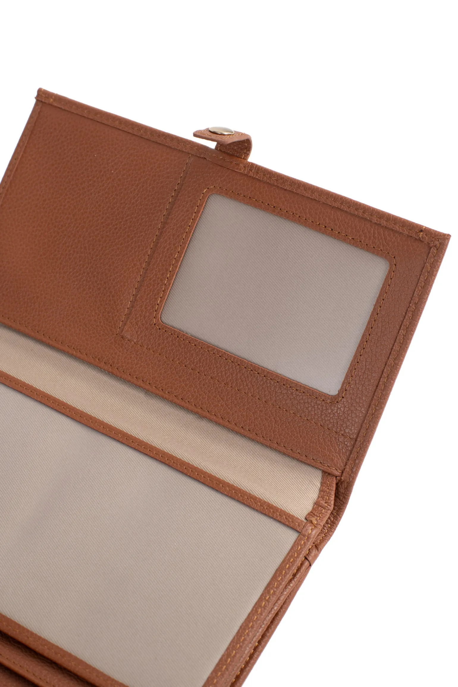 Compagnon de voyage - 2 volets - Stop RFID - Cuir de vachette