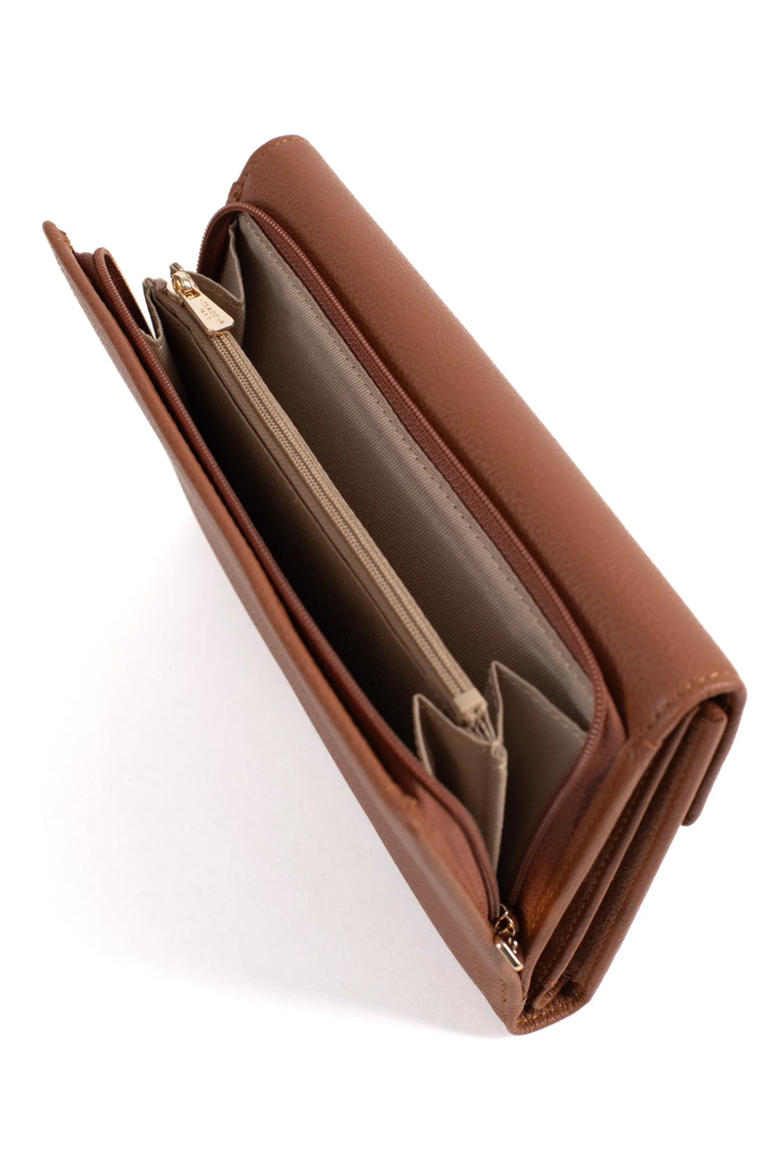 Compagnon de voyage - 2 volets - Stop RFID - Cuir de vachette