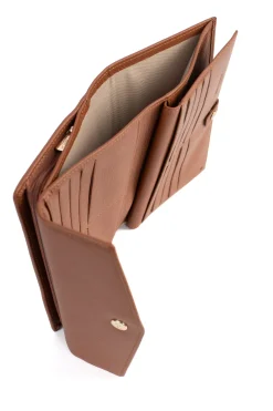 Compagnon de voyage - 2 volets - Stop RFID - Cuir de vachette