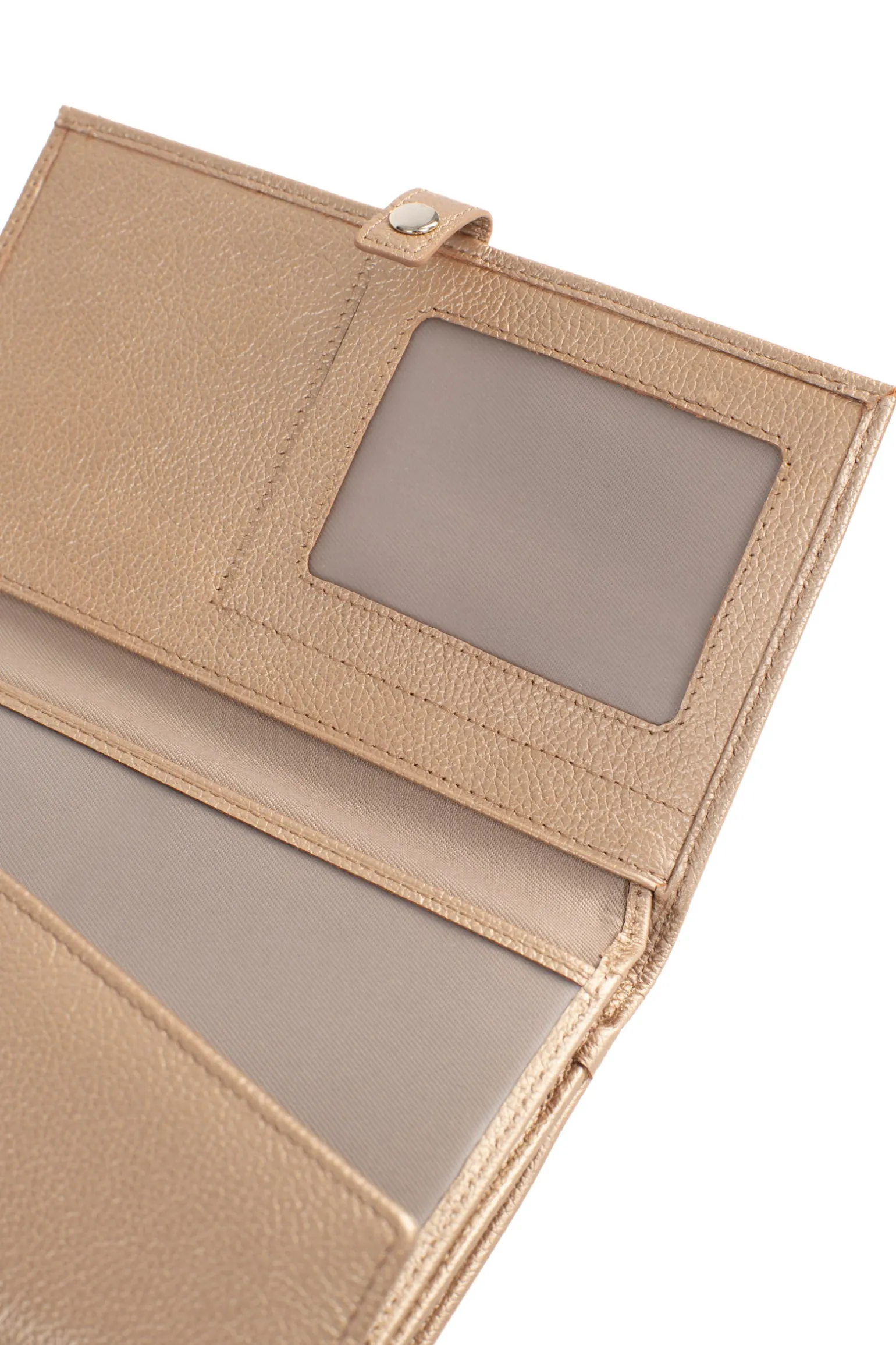 Compagnon de voyage - 2 volets - Stop RFID - Cuir de vachette