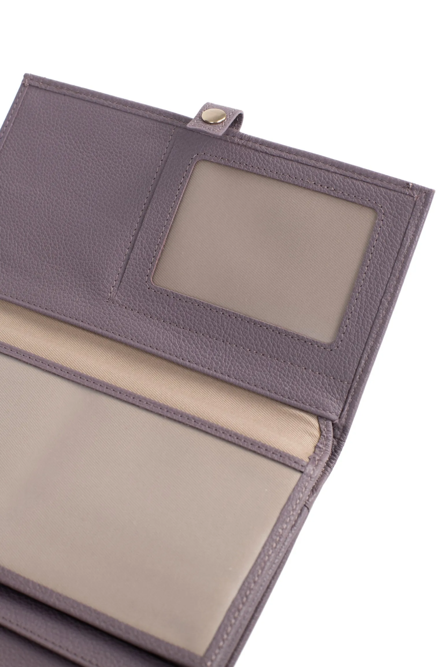 Compagnon de voyage - 2 volets - Stop RFID - Cuir de vachette