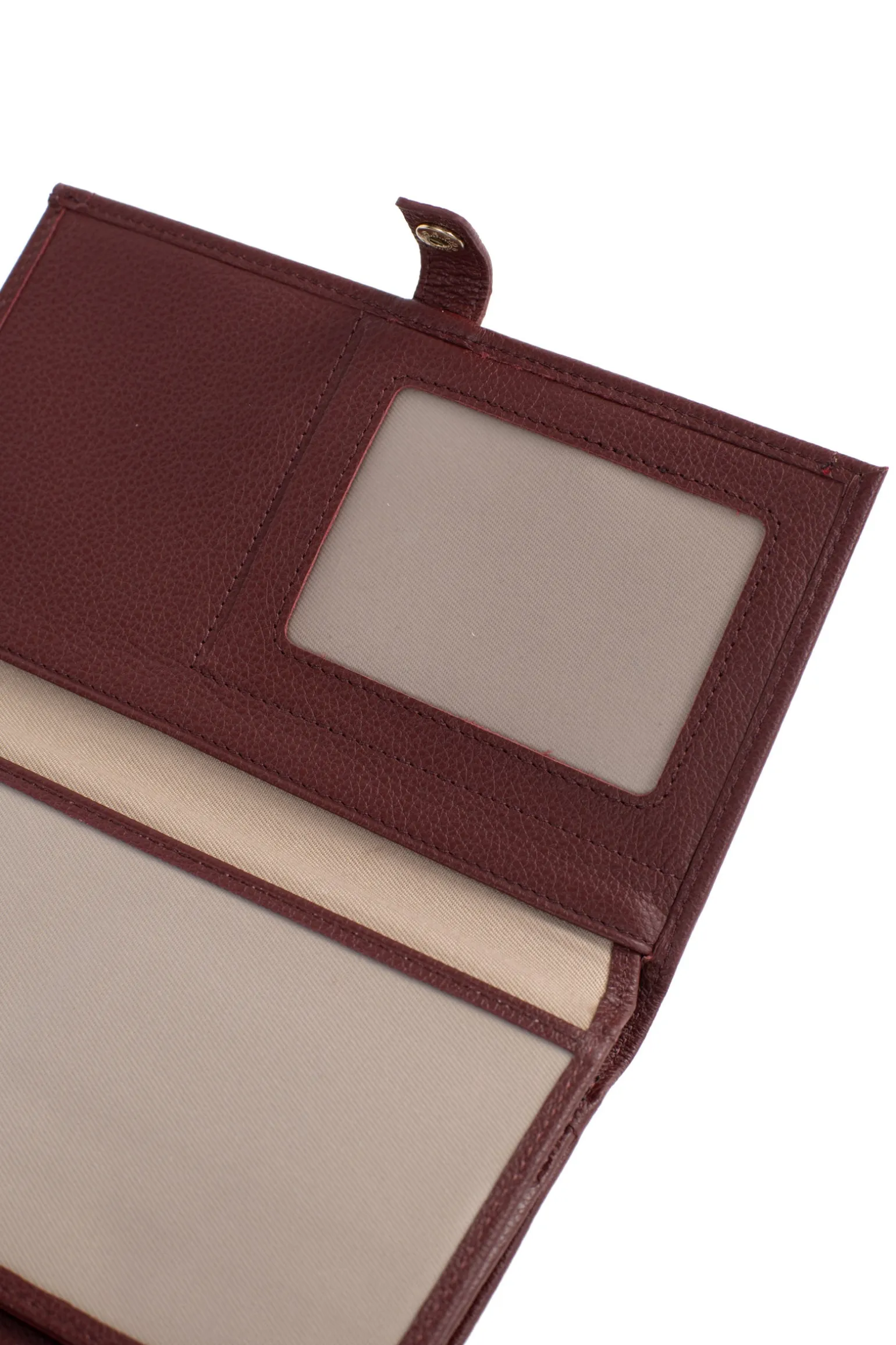 Compagnon de voyage - 2 volets - Stop RFID - Cuir de vachette