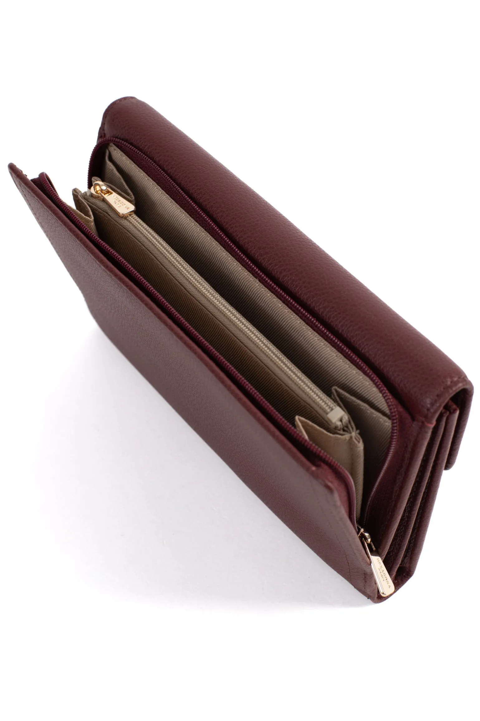 Compagnon de voyage - 2 volets - Stop RFID - Cuir de vachette
