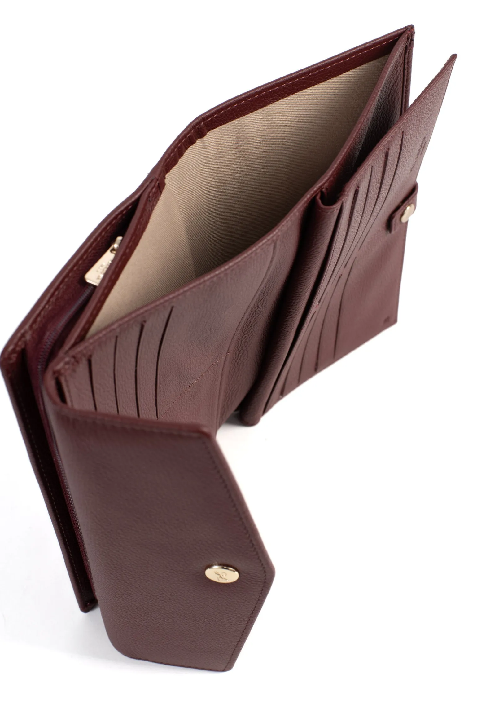 Compagnon de voyage - 2 volets - Stop RFID - Cuir de vachette