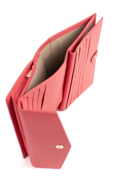 Compagnon de voyage - 2 volets - Stop RFID - Cuir de vachette