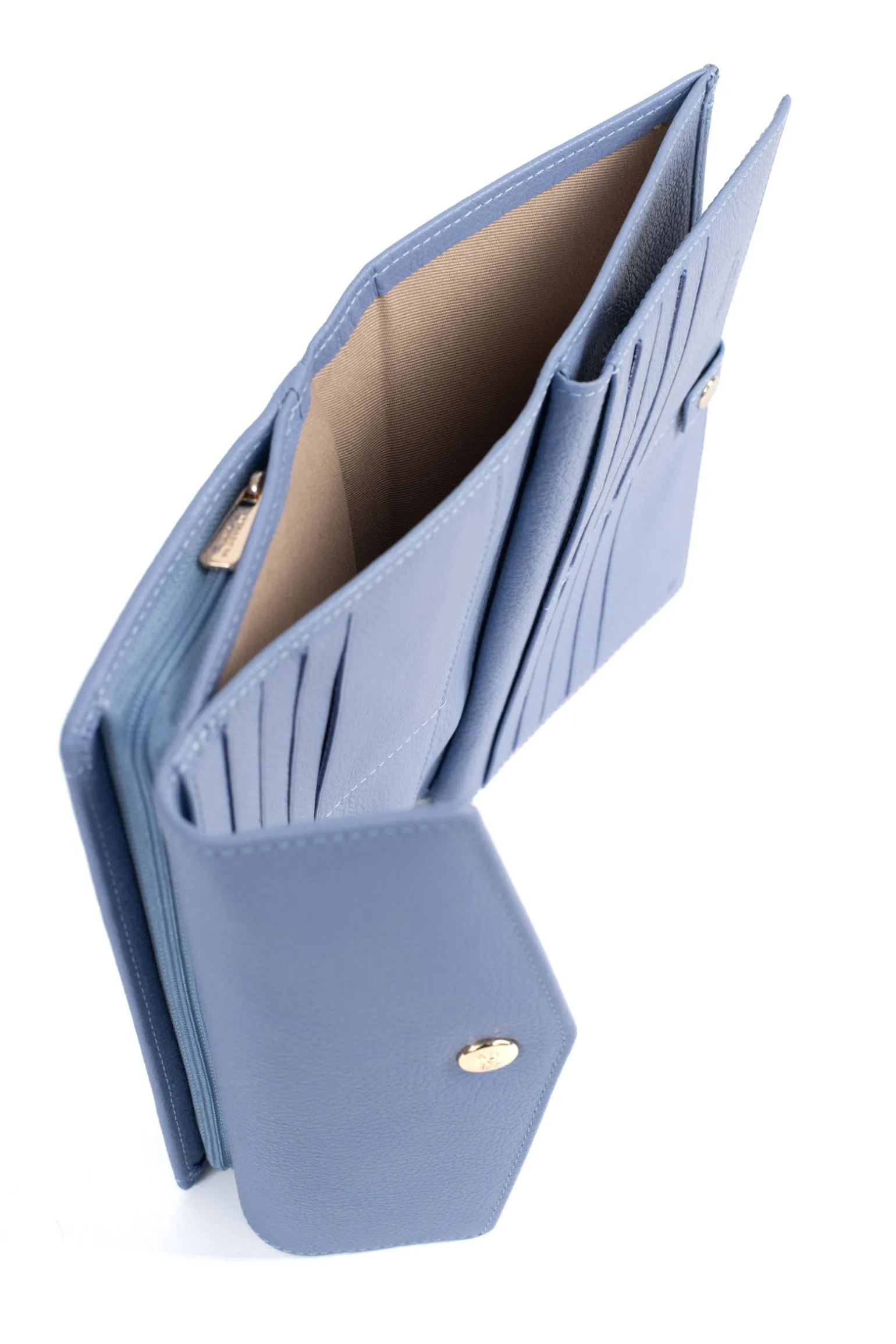 Compagnon de voyage - 2 volets - Stop RFID - Cuir de vachette
