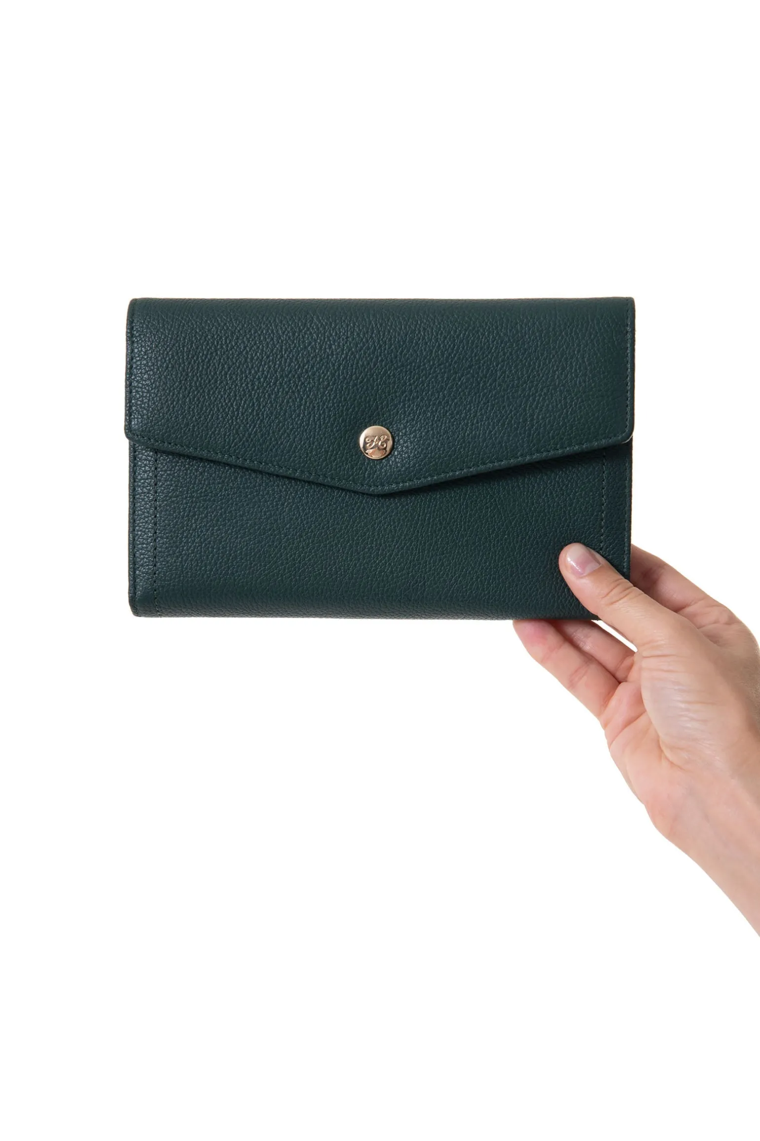Compagnon de voyage - 2 volets - Stop RFID - Cuir de vachette