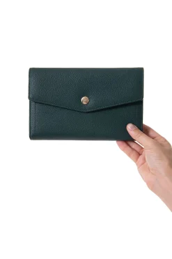 Compagnon de voyage - 2 volets - Stop RFID - Cuir de vachette