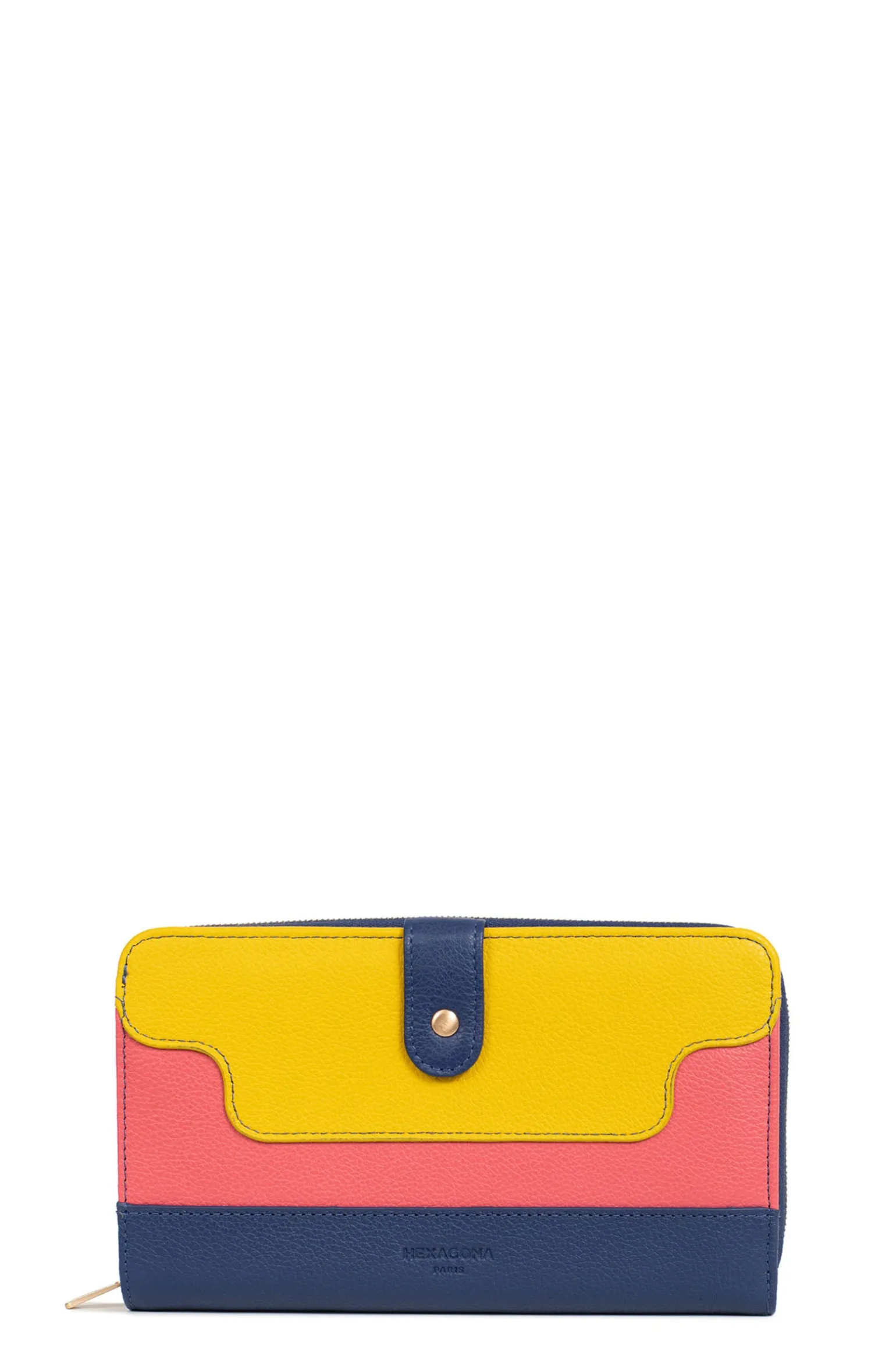 Compagnon de voyage - 1 volet - Stop RFID - Cuir
