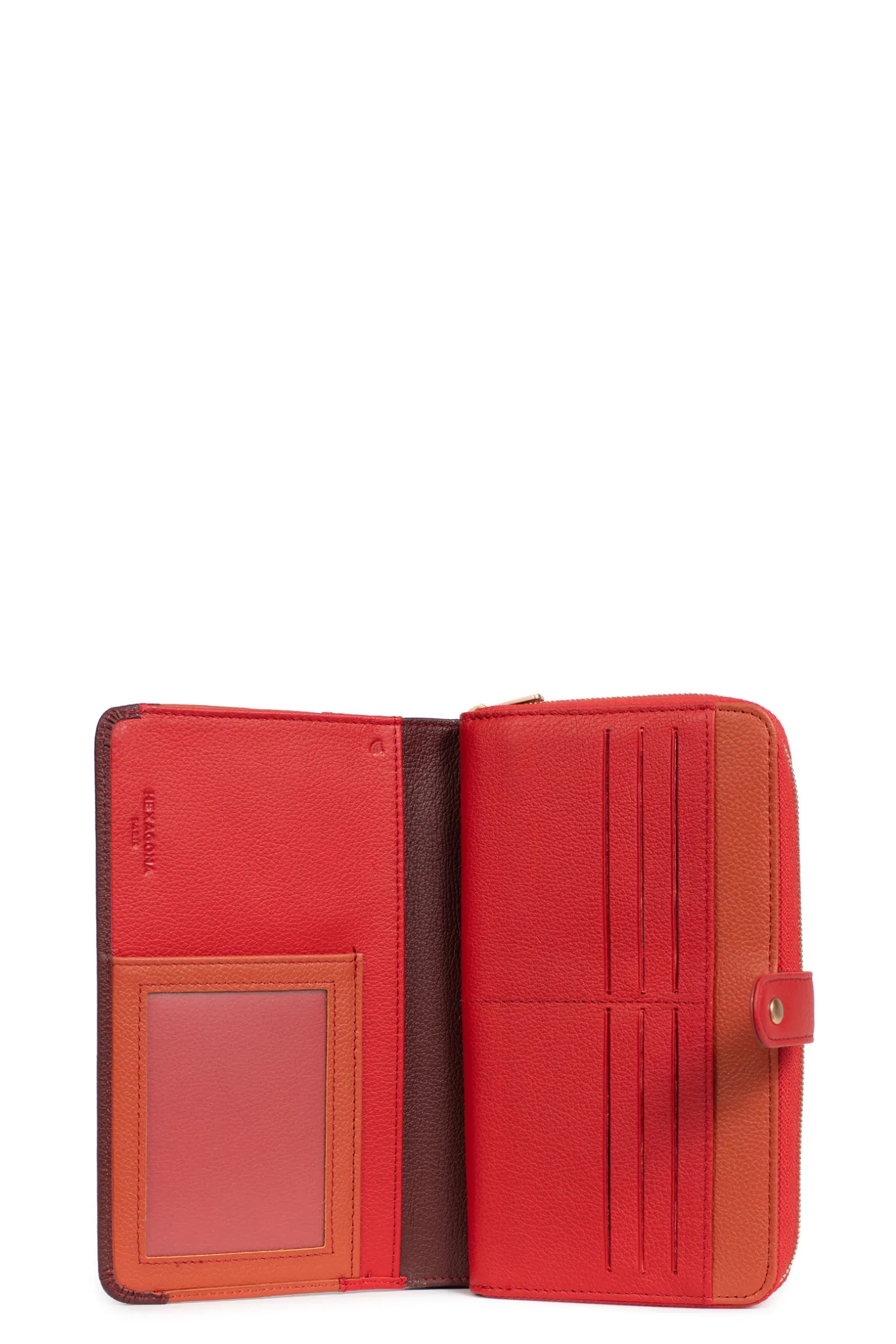 Compagnon de voyage - 1 volet - Stop RFID - Cuir