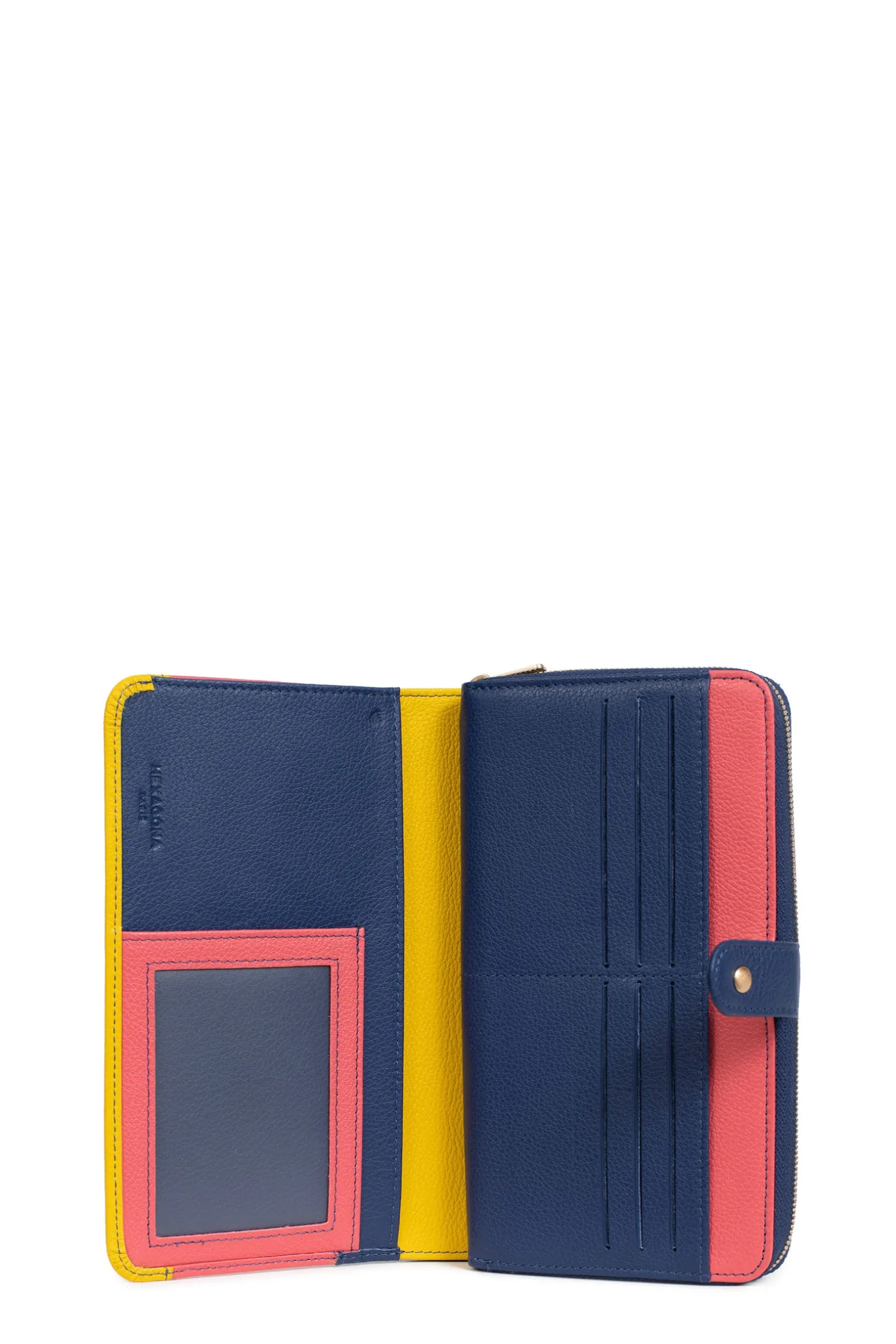 Compagnon de voyage - 1 volet - Stop RFID - Cuir