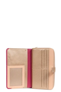 Compagnon de voyage - 1 volet - Stop RFID - Cuir