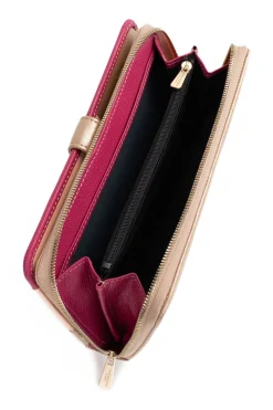 Compagnon de voyage - 1 volet - Stop RFID - Cuir