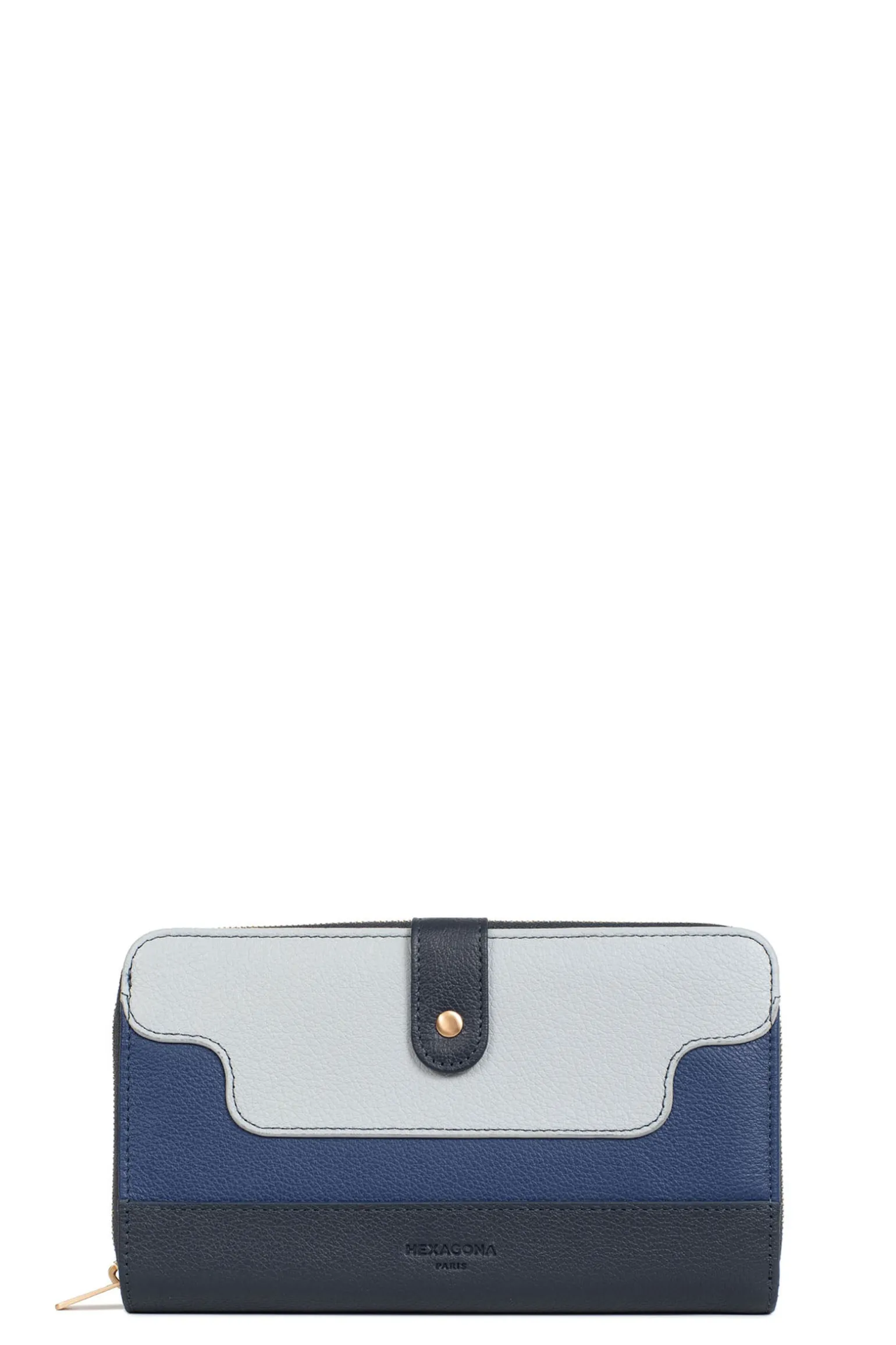 Compagnon de voyage - 1 volet - Stop RFID - Cuir