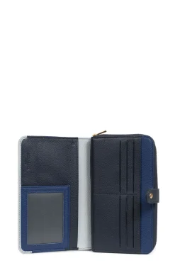Compagnon de voyage - 1 volet - Stop RFID - Cuir