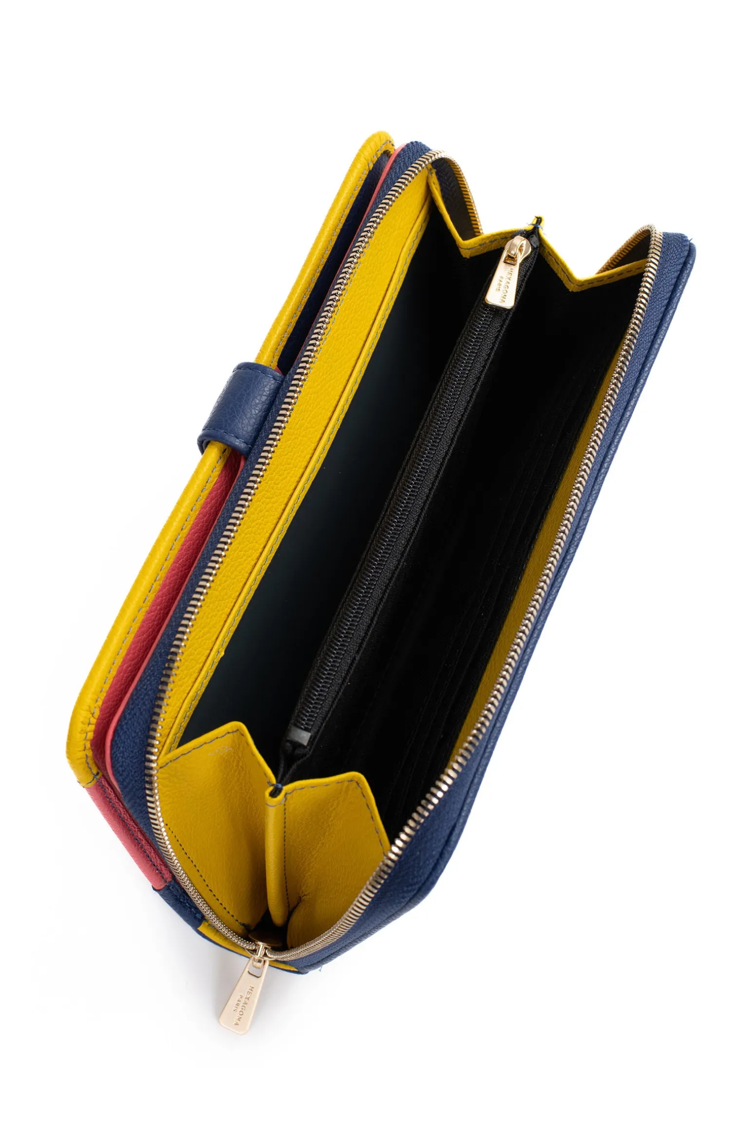 Compagnon de voyage - 1 volet - Stop RFID - Cuir