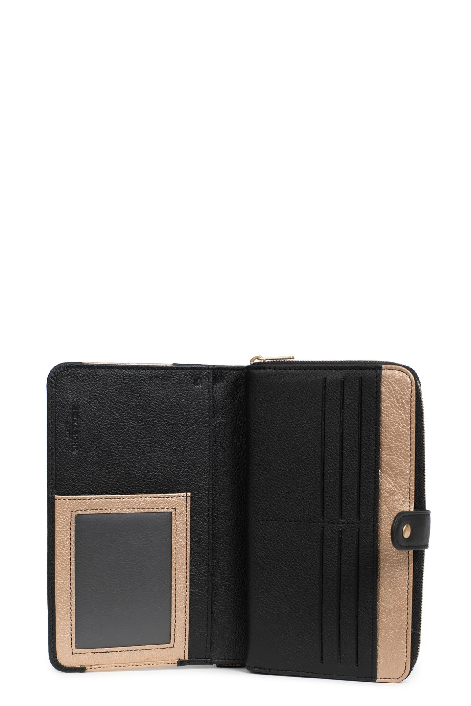 Compagnon de voyage - 1 volet - Stop RFID - Cuir
