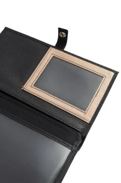 Compagnon de voyage - 2 volets - Stop RFID - Cuir