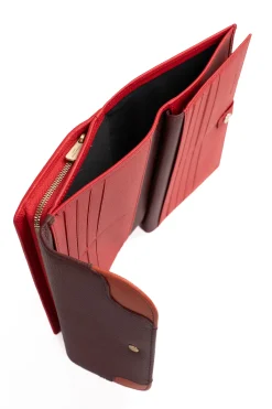 Compagnon de voyage - 2 volets - Stop RFID - Cuir