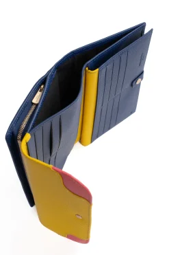 Compagnon de voyage - 2 volets - Stop RFID - Cuir