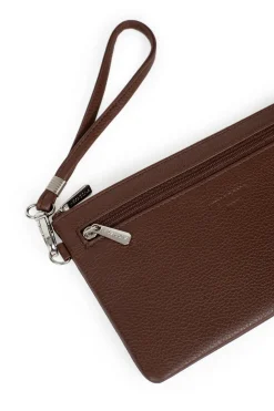 Pochette dragonne - Cuir