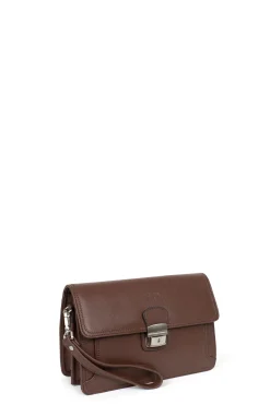 Pochette dragonne - Cuir