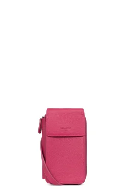 Pochette téléphone avec portefeuille - Cuir