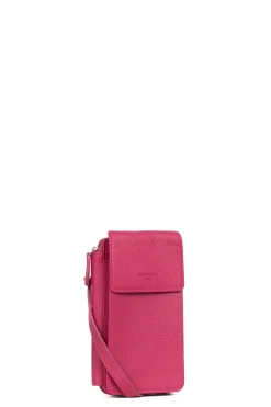 Pochette téléphone avec portefeuille - Cuir