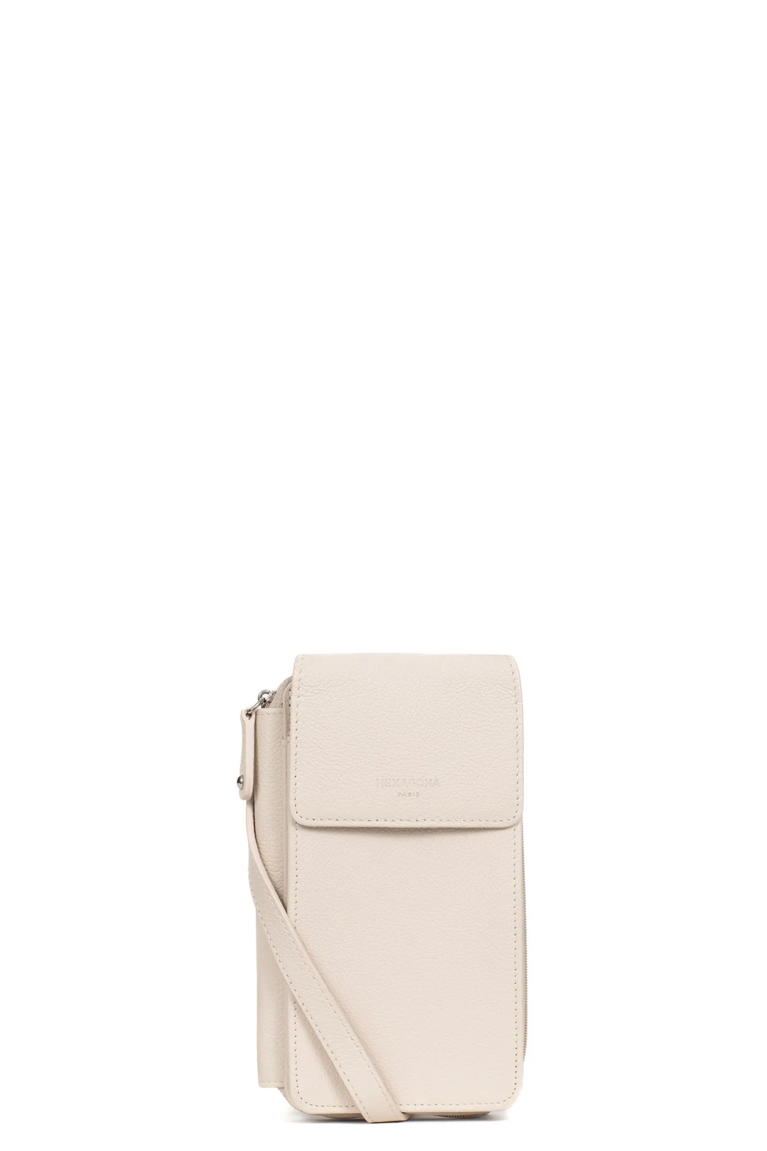 Pochette téléphone avec portefeuille - Cuir