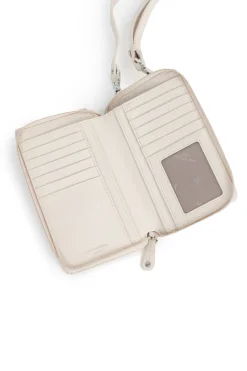 Pochette téléphone avec portefeuille - Cuir