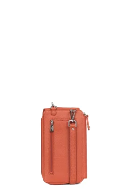 Pochette téléphone avec portefeuille - Cuir