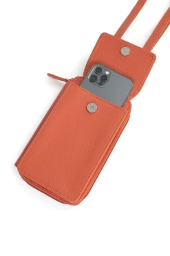 Pochette téléphone avec portefeuille - Cuir