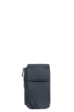 Pochette téléphone avec portefeuille - Cuir