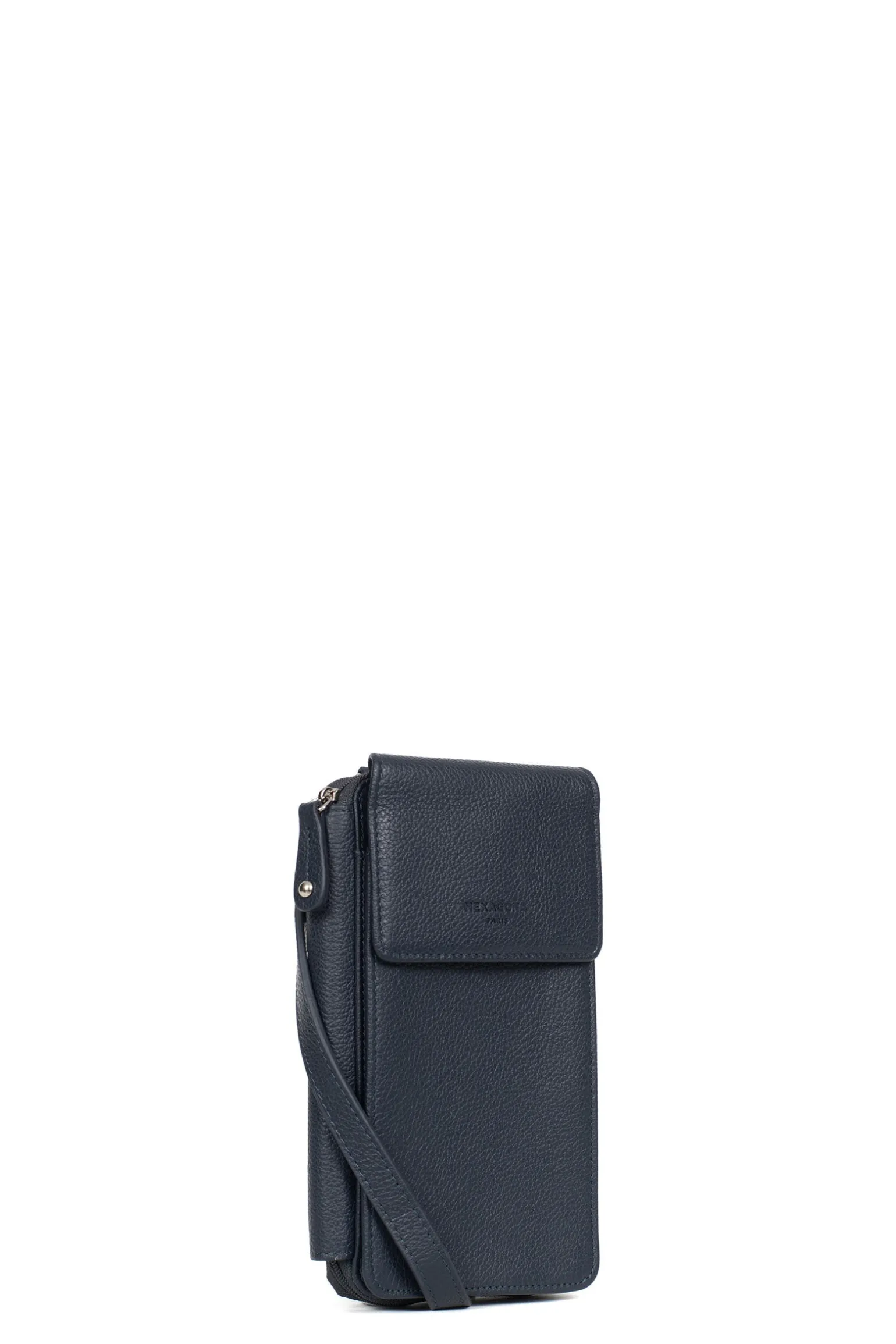 Pochette téléphone avec portefeuille - Cuir