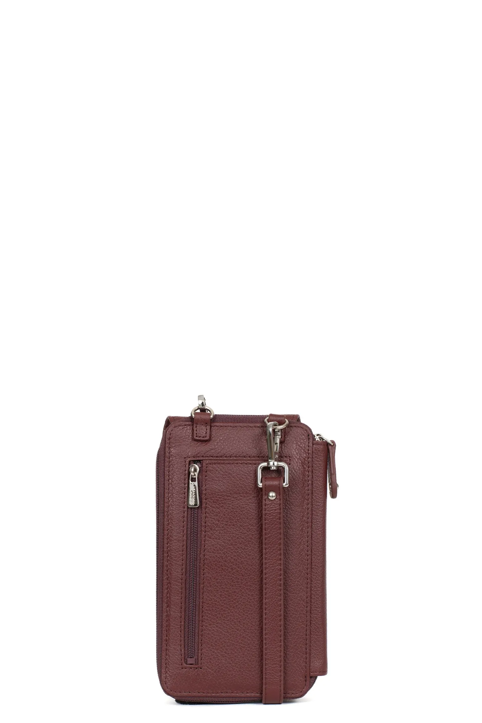 Pochette téléphone avec portefeuille - Cuir
