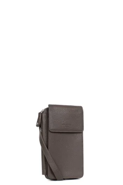 Pochette téléphone avec portefeuille - Cuir